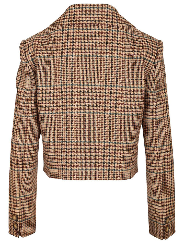 Etro Cropped Blazer Jackets - Multicolor | bd63ff98c10b55147b61a65164e7def217b814bd
