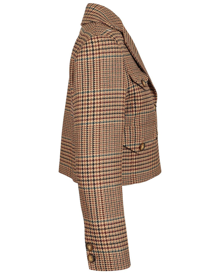 Etro Cropped Blazer Jackets - Multicolor | 37aa04594c4203f5618908a11a5ca2f272f89e46