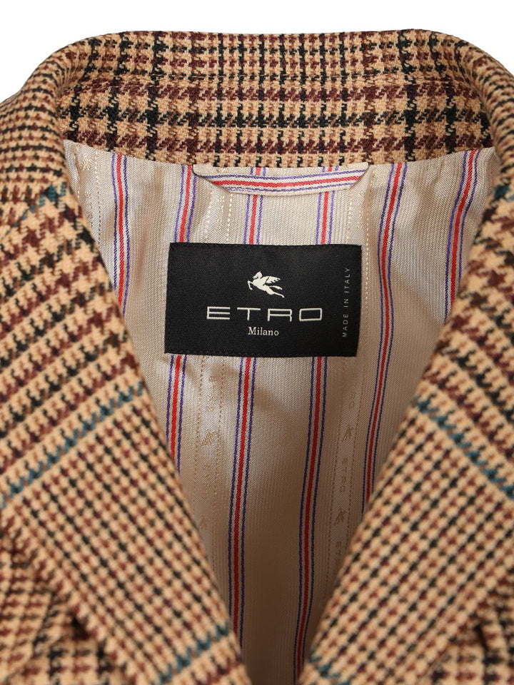 Etro Cropped Blazer Jackets - Multicolor | 6d0ce21f4d00cf4624ea6e55d9058bfc83fc9006