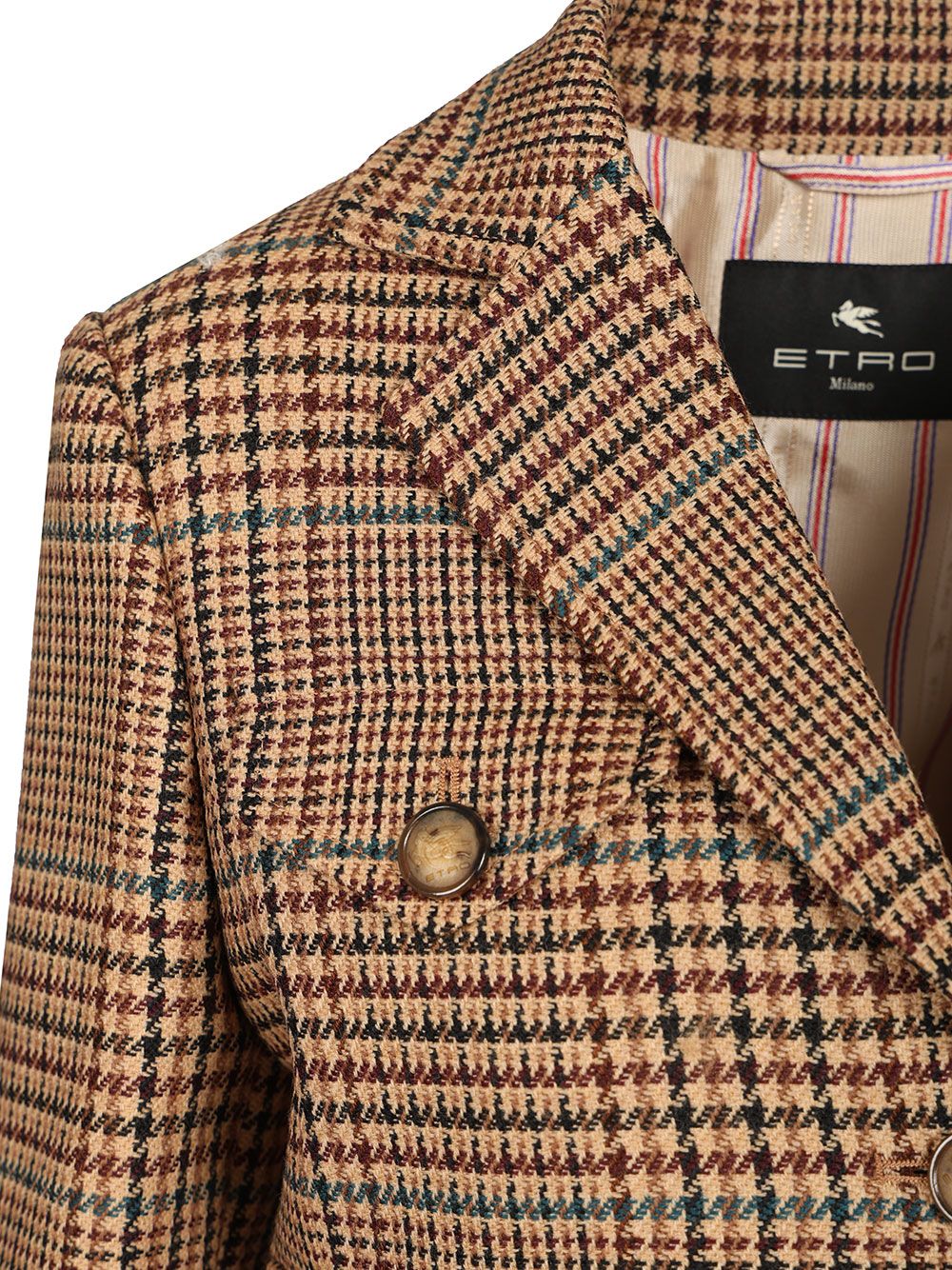 Etro Cropped Blazer Jackets - Multicolor | e75af097901e885518c2dcb8ab2d8fc93793d685