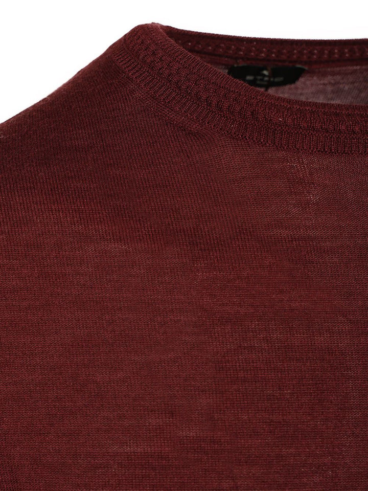 Etro Wool And Silk Sweater Knitwear - Bordeaux | a69f164dd94960346b14eecfbfd8c8042e718e18