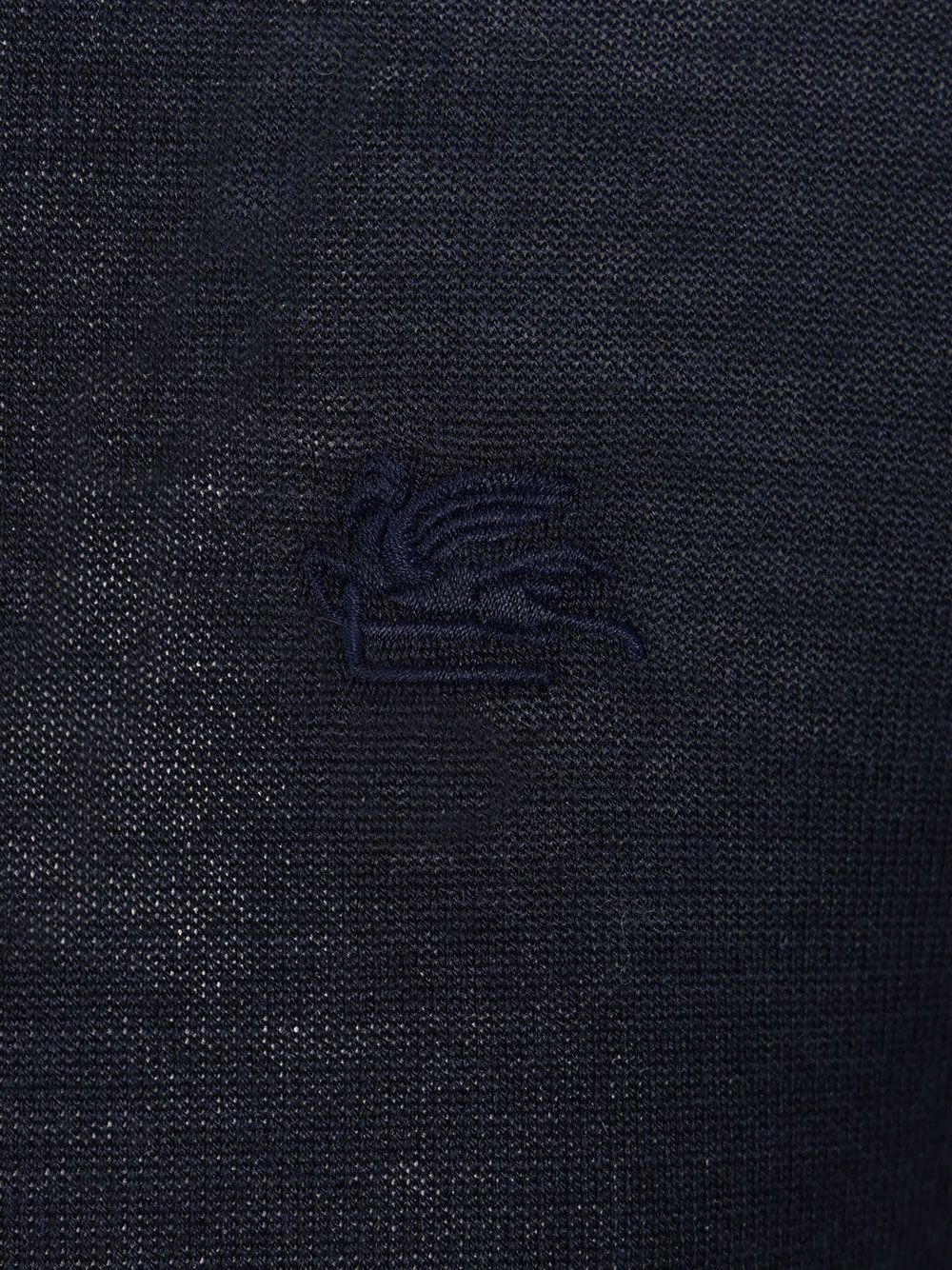 Etro Fuji Knitted Crewneck Wool Silk Knitwear - Blue | dab56ca7e8fa873e8fa424a0c701d22f5f573c62