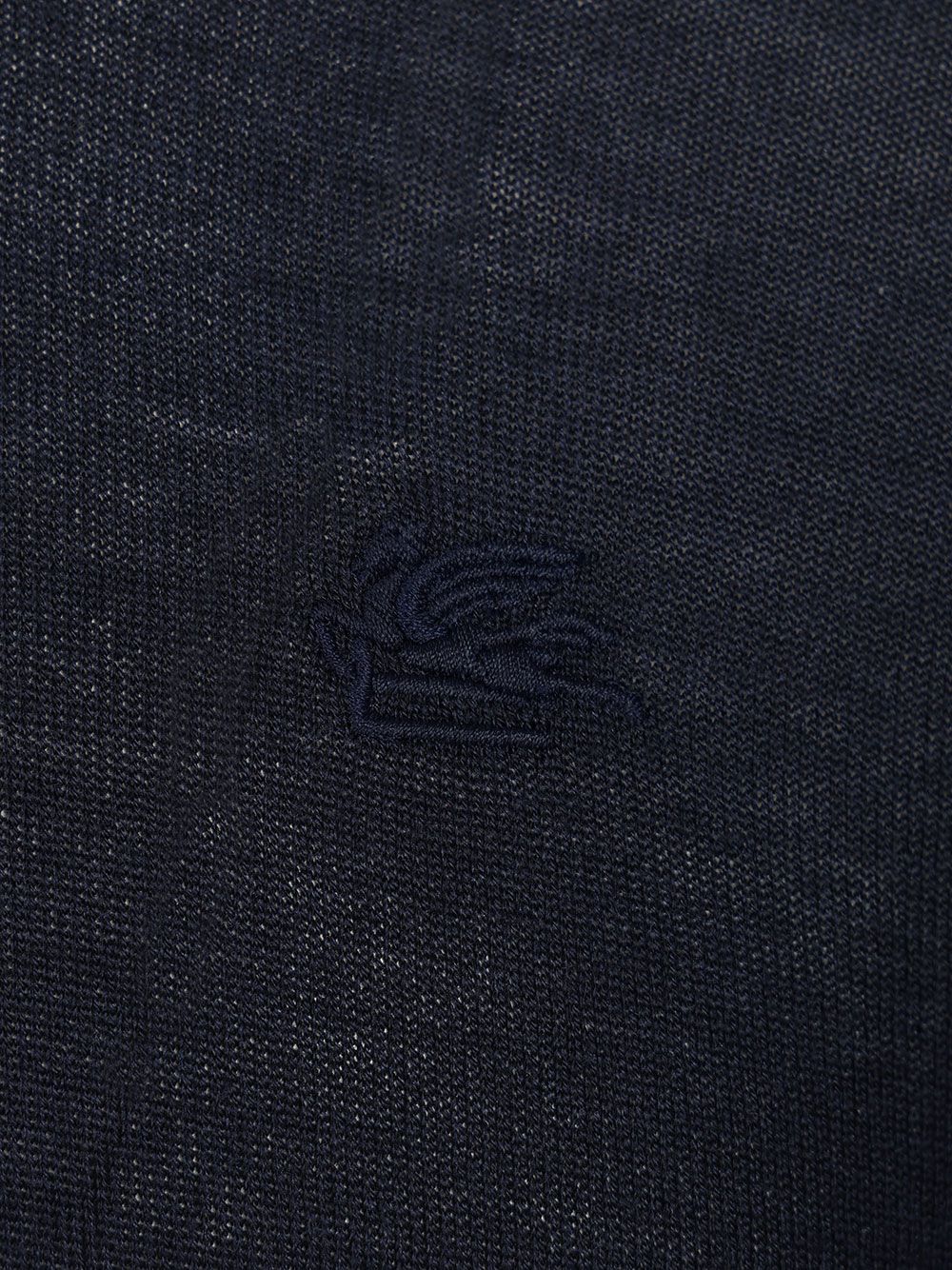 Etro Wool And Silk Polo Shirt Knitwear - Blue | 0e93db90bd6c1055bea574ff46cf07e2aa5f48e1