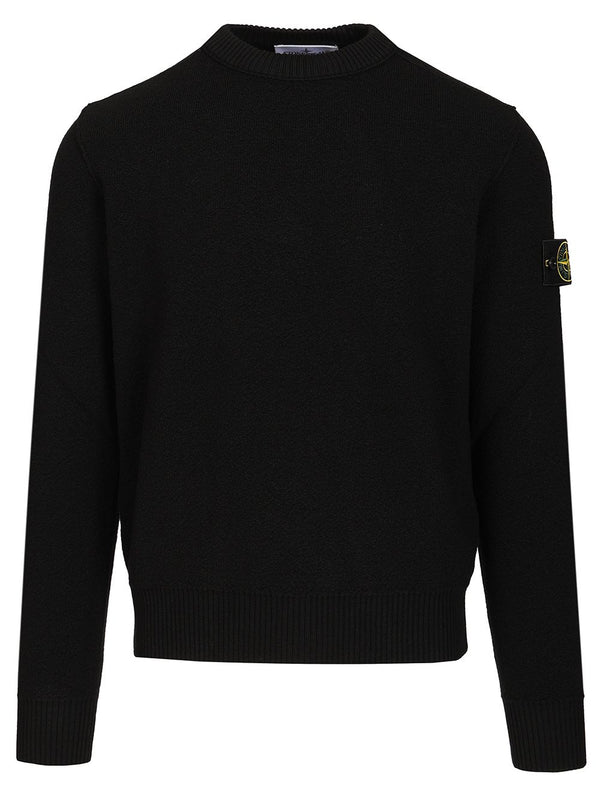 Crew Neck Sweater Sweatshirts Black