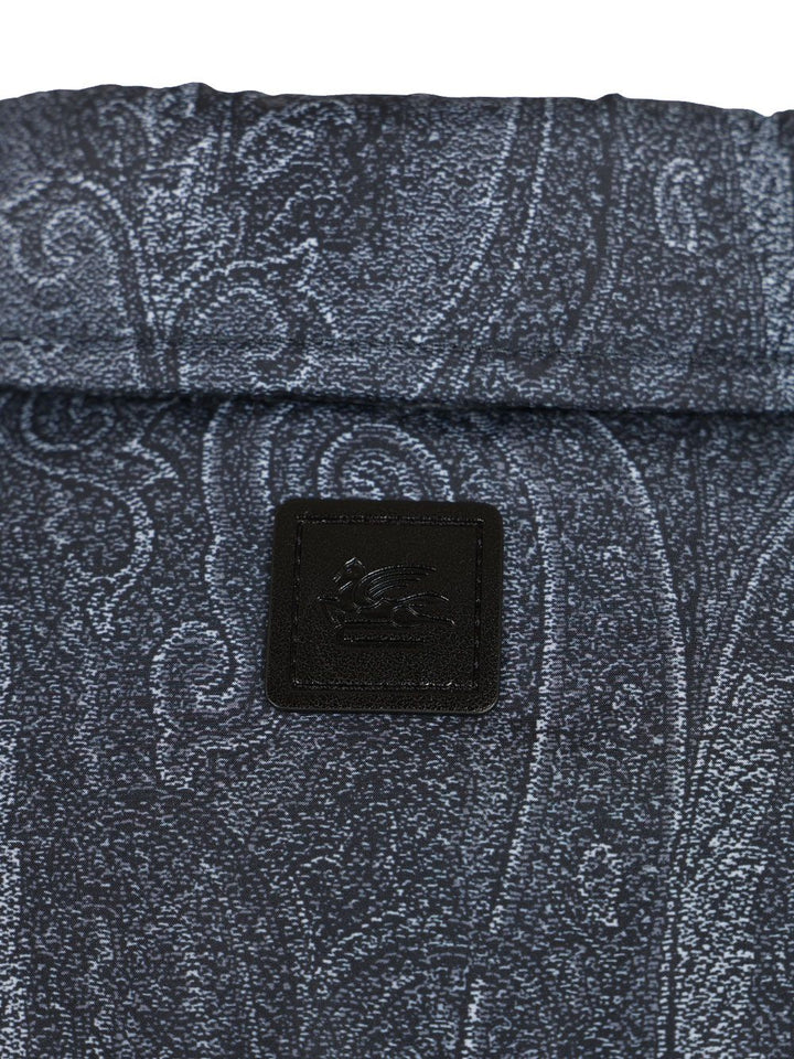 Etro Padded Paisely Overshirt Jackets - Blue | 6b0f108a5f4f32469edaf6f3c46b7c1f7f37bed2