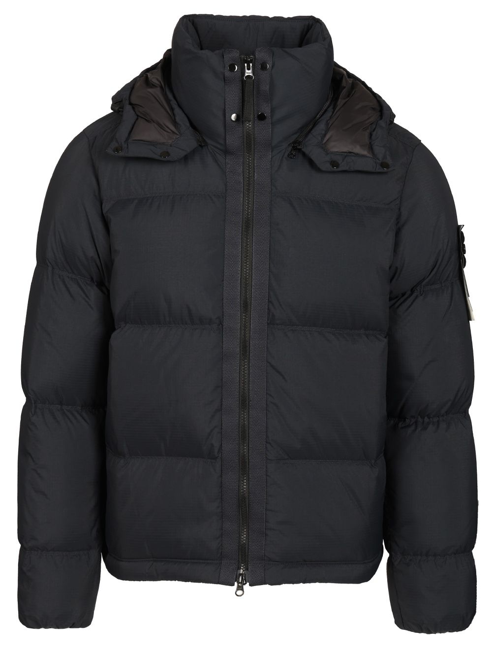 Stone Island Down Jacket In 6.6 Ripstop Nylon Cordura® Coats - Blue | ed5184dadbdba1be220fa823c81ac997925bc822