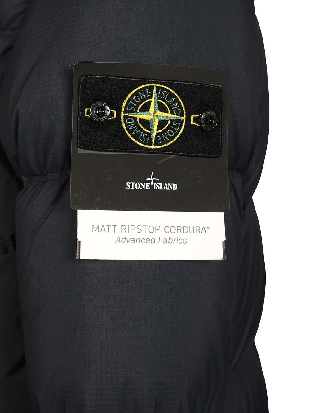 Stone Island Down Jacket In 6.6 Ripstop Nylon Cordura® Coats - Blue | d654c27706bb376f8147799b216ec1149c5bf8e8