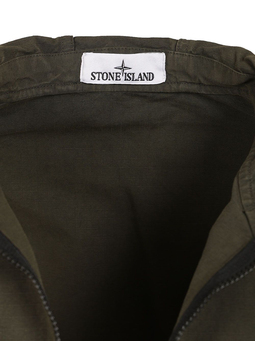 Stone Island Organic Cotton Ripstop Hooded Overshirt Sweatshirts - Grey | 790b68dfa5afa0e6d1dd8ae397c3d9f81fddc944