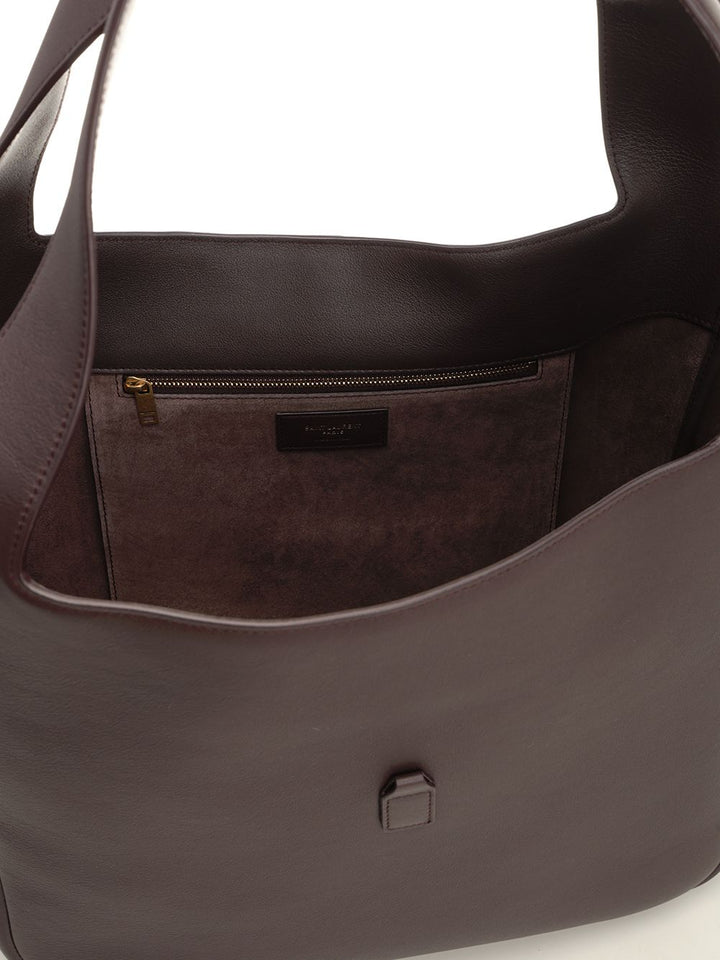 Saint Laurent Ysl Bea Medium Cabas Shoulder Bags - Bordeaux | 315e6d27efdf23d3ff5fc2264c740f8f6c5cbb94