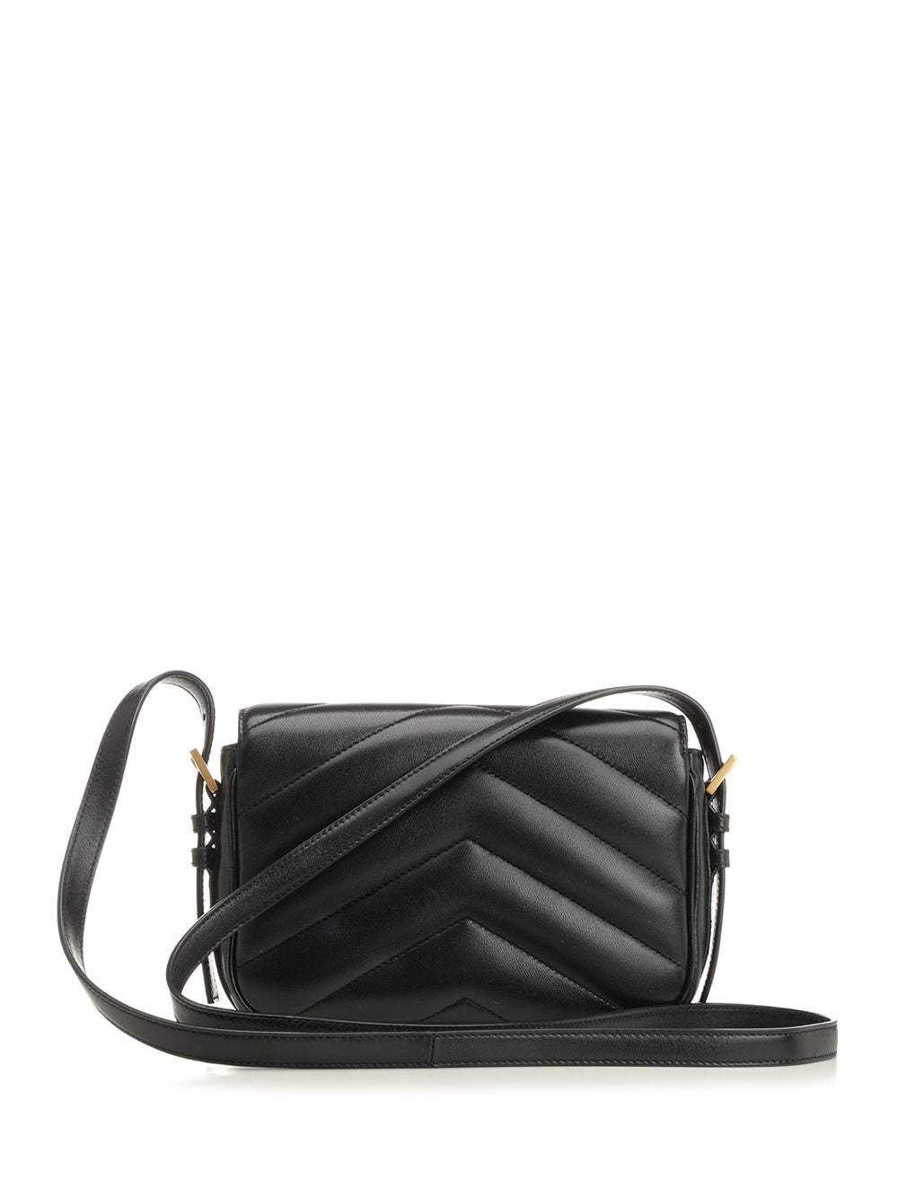 Saint Laurent Loulou Toy Crossbody Bags - Black | f102a6eb9a4cbb6975d2d866a430434ec3e478b9