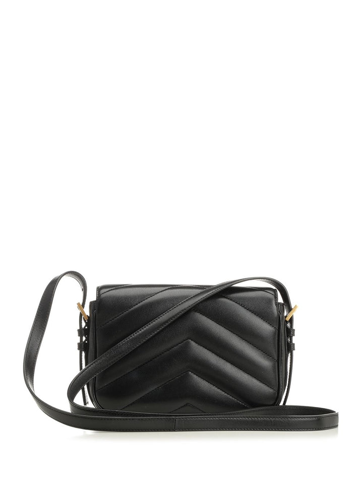 Saint Laurent Loulou Toy Crossbody Bags - Black | f102a6eb9a4cbb6975d2d866a430434ec3e478b9