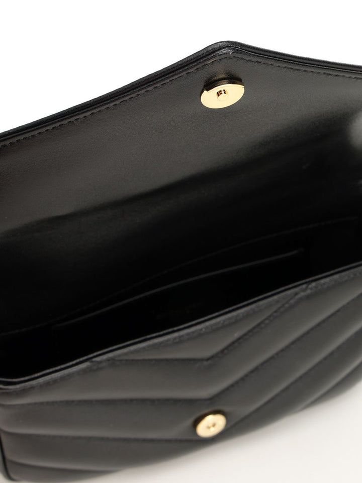 Saint Laurent Loulou Toy Crossbody Bags - Black | 6528f94894b11ea345dfb603ca79c4edf70caffc