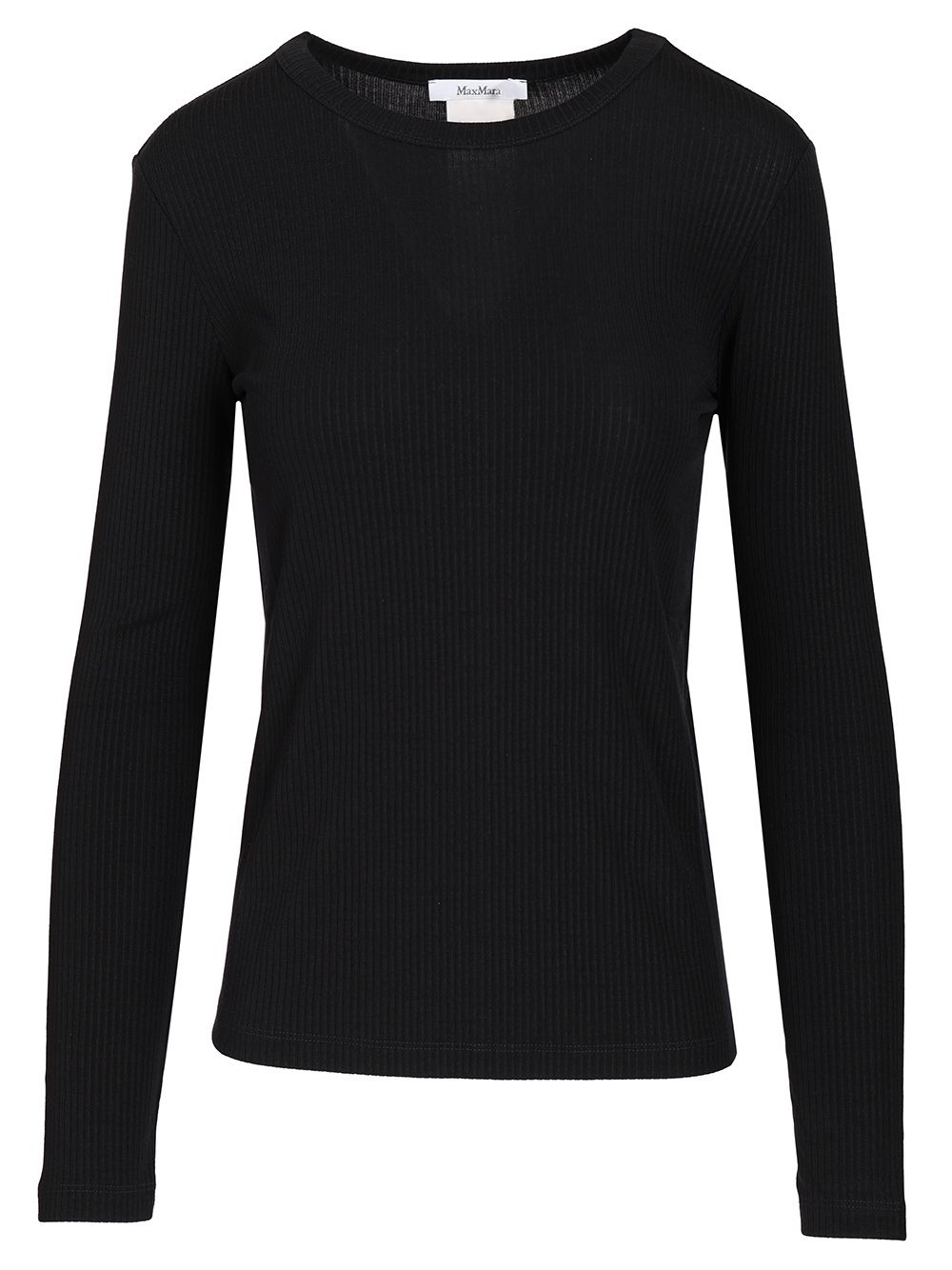 Max Mara Salmone Ribbed Knit Lyocell Seta Knitwear - Blue | a28df0a79c10a528292d64b0dc3ad87a41f292e8