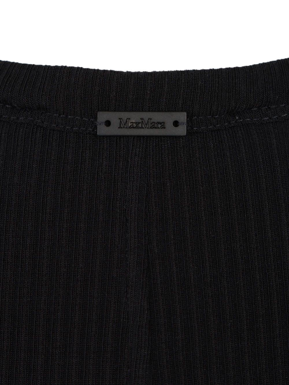 Max Mara Salmone Ribbed Knit Lyocell Seta Knitwear - Blue | d1bc8781f94a48566f1c525de76767d39863f2d1