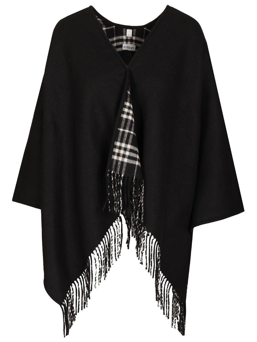 Burberry St Lw Sld To 500d Cape Jackets - Black | 23497754ed46aa8b2deec2954b90721343a2215b