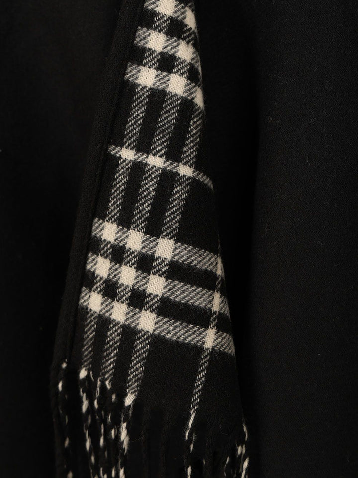 Burberry St Lw Sld To 500d Cape Jackets - Black | 4feef3ae2426910e3827a9648681840726c2dd7b