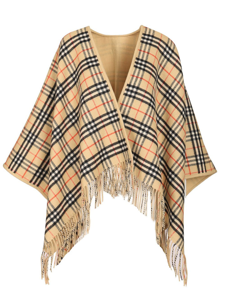 Burberry St Lw Sld To 500d Cape Jackets - Beige | 86fe853758b581f7a62fd6e637ca2d5250fcdc64