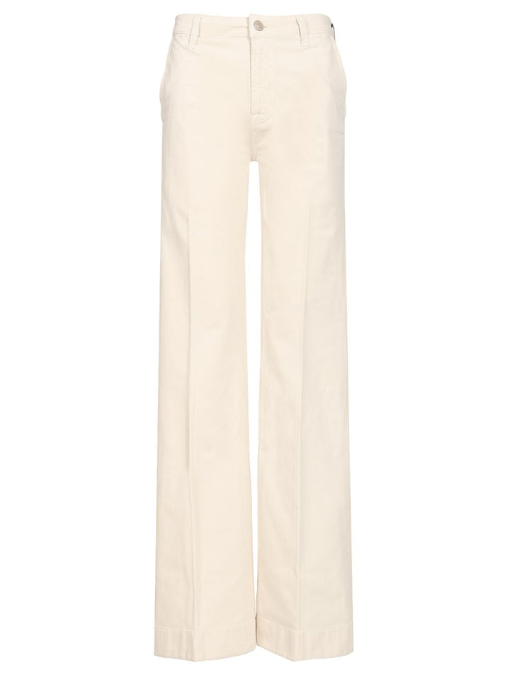 7 For All Mankind Modern Dojo Jeans - White | 5b6835d93e9e9a8c564ef267144cab7a2b7941e0