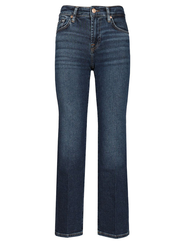 7 For All Mankind Calie Straight Ankle Jeans - Blue | db3874baac517f45ad802e8e487902c8eb6116f9