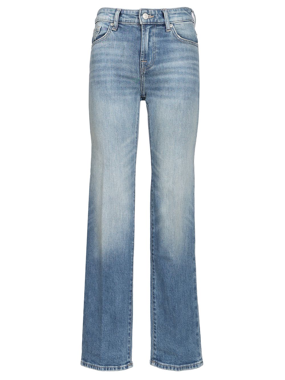 7 For All Mankind Calie Straight Jeans - Blue | 74a456f02457e7566daeb02a0c0e068cb4cb71ab