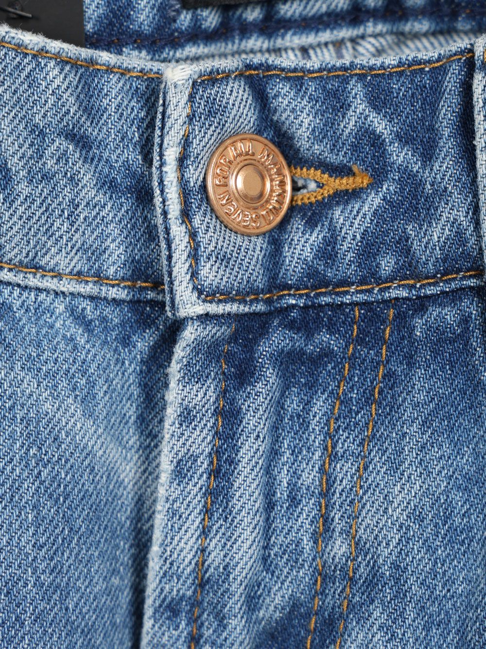 7 For All Mankind Low-Straight Jeans - Blue | f649f0ad124ff77790ae6969be484e8bbd375dc1