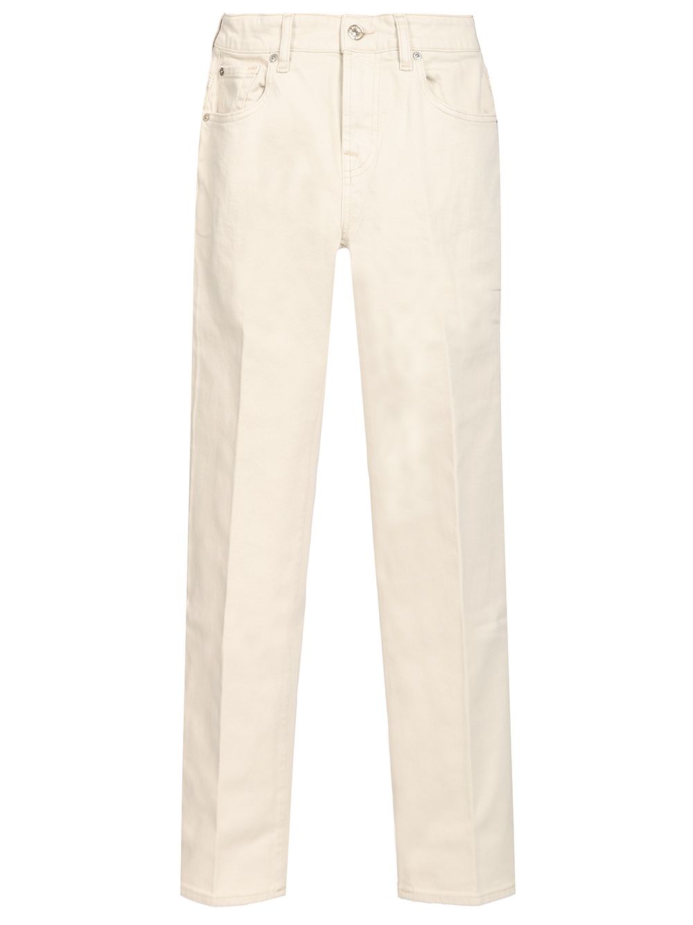 7 For All Mankind Calie Straight Jeans - White | 1f4935fba3453ae2c2cdae672b0a23ebec9a7e97