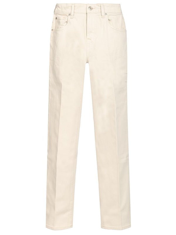 Calie Straight Jeans White