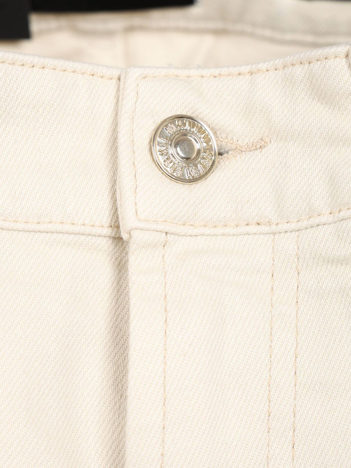 7 For All Mankind Calie Straight Jeans - White | 01a1cfcfab6a128e96053331ced72c792e47d21a