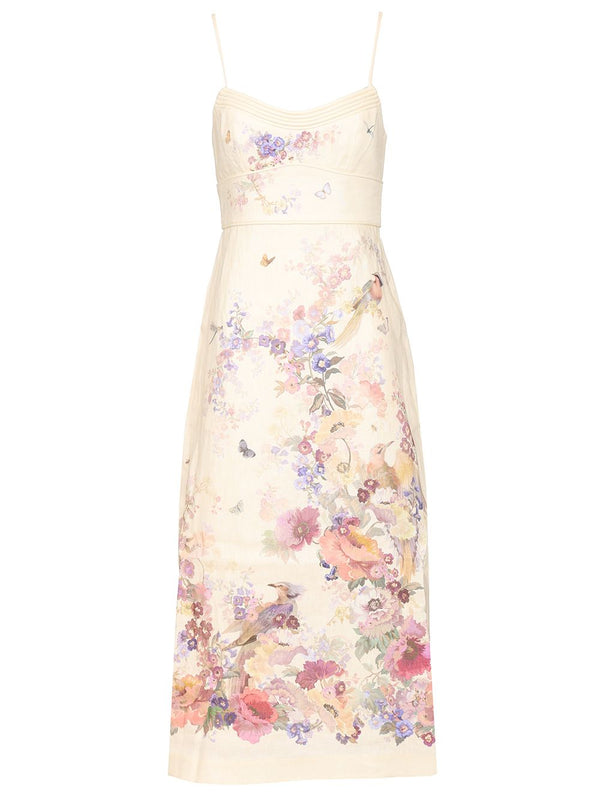 Alchemy Midi Dress Dresses Multicolor