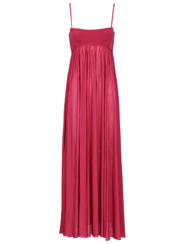 Luna Jersey Bandeau Gown Dresses Violet
