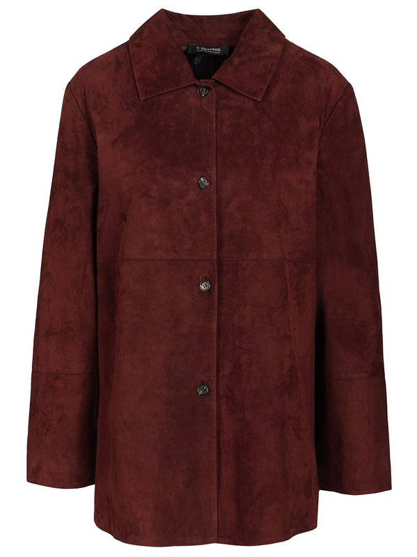 Single-Breasted Jacket Jackets Bordeaux