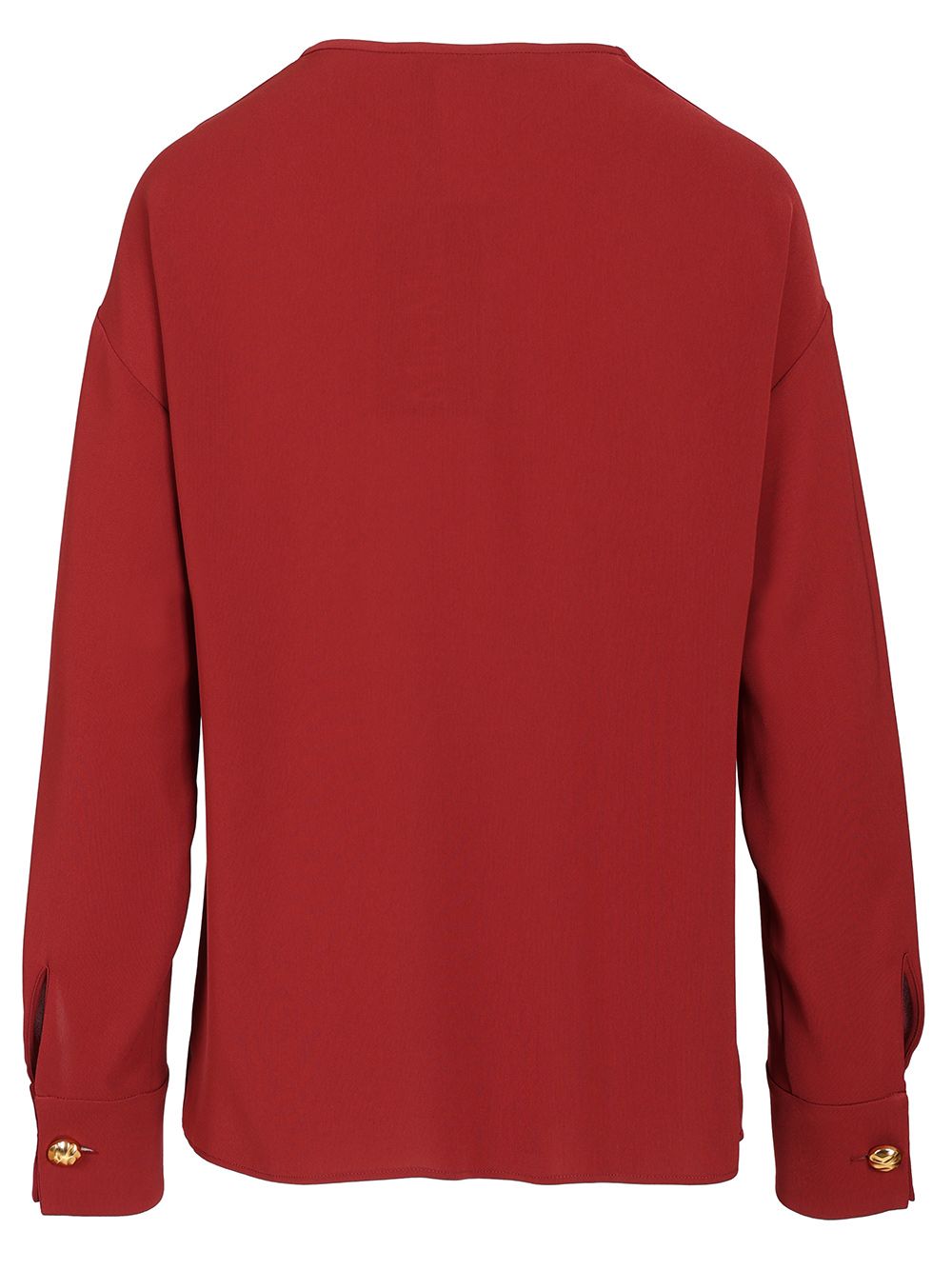 Max Mara Studio Blouse In Lightweight Technical Cady Jackets - Bordeaux | 36b831e5cf5f165da70316ad9441973de50944f7