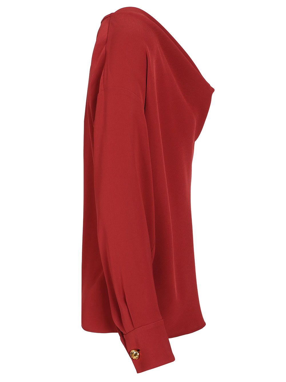 Max Mara Studio Blouse In Lightweight Technical Cady Jackets - Bordeaux | 0d1b3727118f5ad814ea54095930b70951abe29d