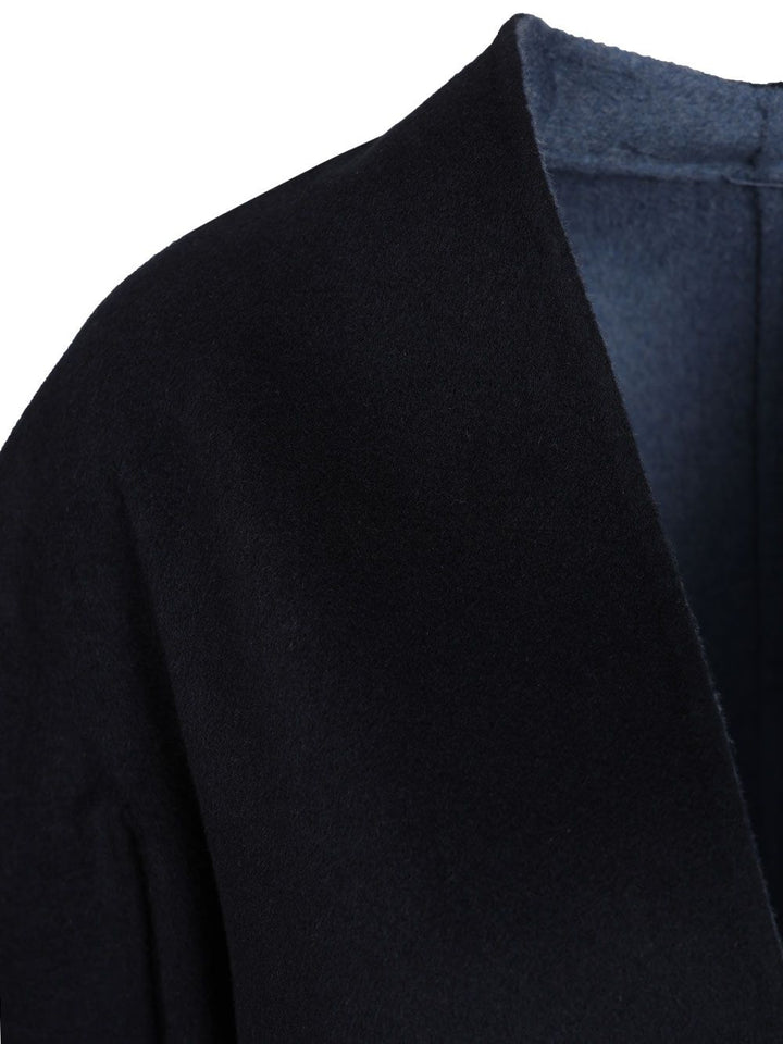 Max Mara Studio Reversible Dressing Gown Coat Coats - Blue | 3908ef7f50c53908fecb0f9ff47da5ba0ca82ea4