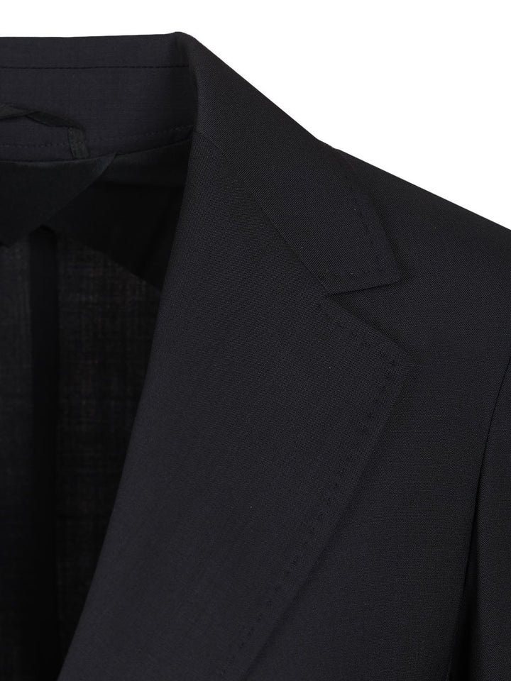 Max Mara Studio Single-Breasted Jacket Jackets - Blue | 3e3929da537167aa55184576620248a4b4f4893b