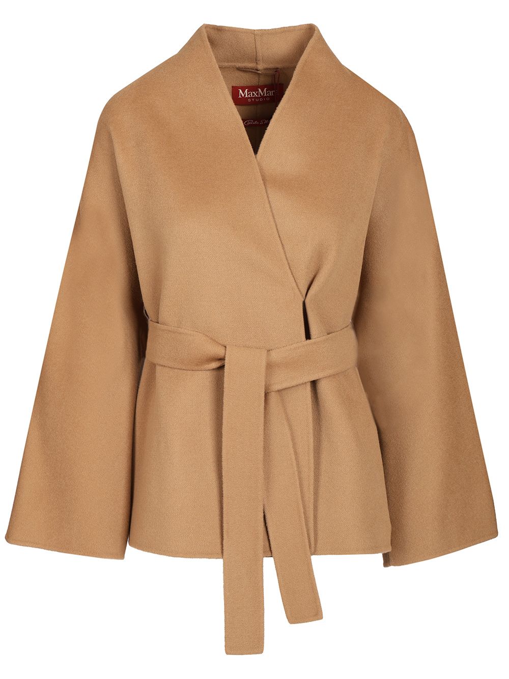 Max Mara Studio Cardigan Coat Coats - Beige | ad862dc64a9bd078792cf9eccf7586a316753527