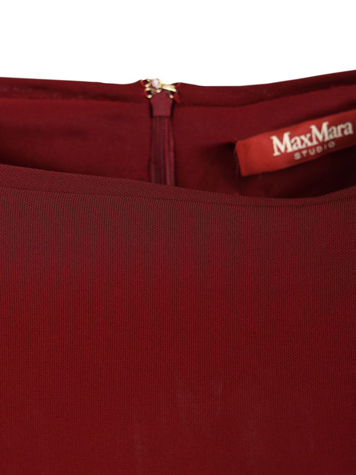 Max Mara Studio Mstgocce Dresses - Bordeaux | a0ec3e7961b4ea59472c5fb2260e55d819e5609d
