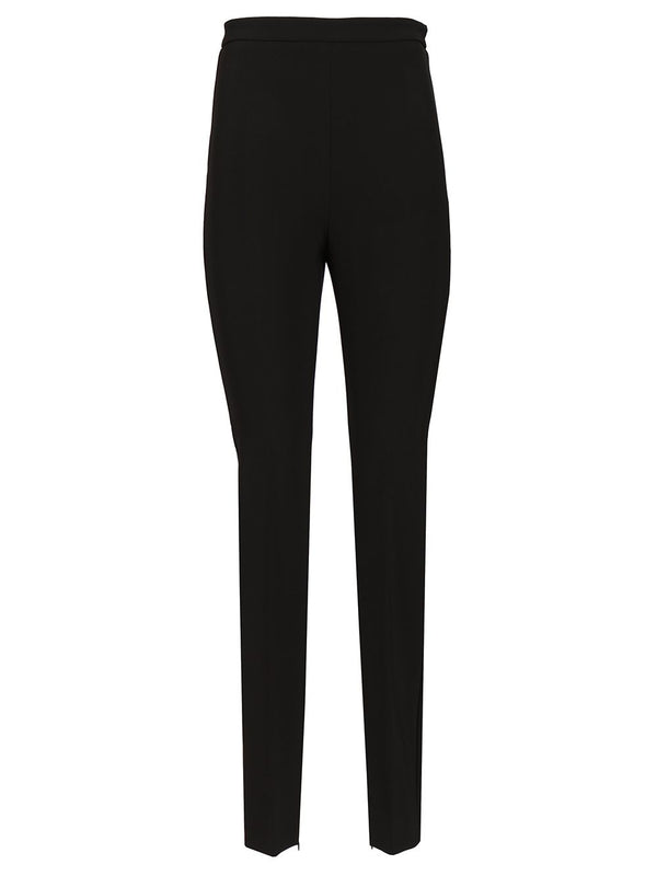 Slim Stretch Cady Trousers Black