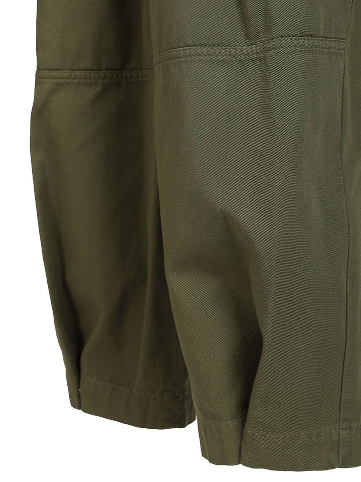 Weekend Max Mara Wide Leg Trousers - Green | 0ff3c98e0f711f657a7bb1546d4db9f0582b0bd3