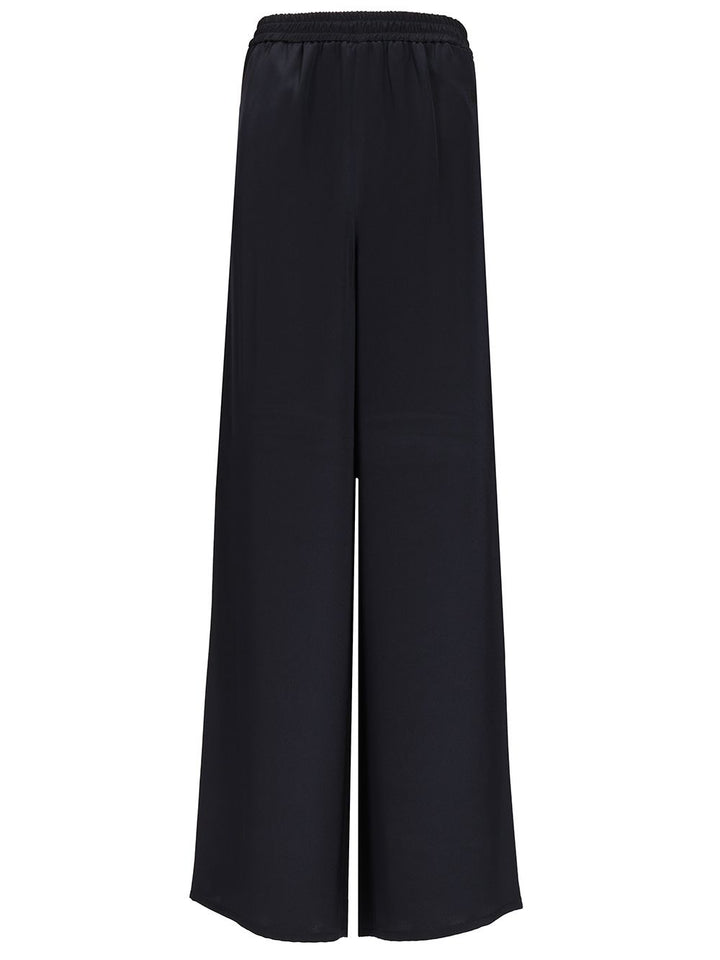 Max Mara Soft  In Heavy Silk Trousers - Blue | dd84cc5fda2304d35bbe883ce6b0a740887ffbdd