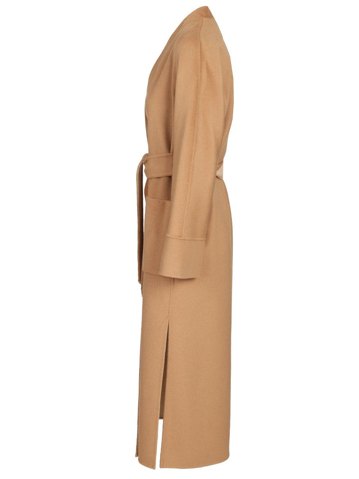 Max Mara Studio Reversible Dressing Gown Coat Coats - Beige | 6c8cb0f57497739380b5669544d3d5e467b1d228