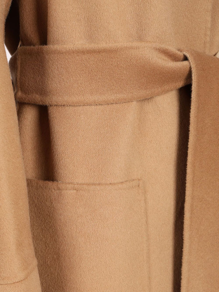 Max Mara Studio Reversible Dressing Gown Coat Coats - Beige | 38638e41cd32abe9839d7c2424ec9e42ed7b020b