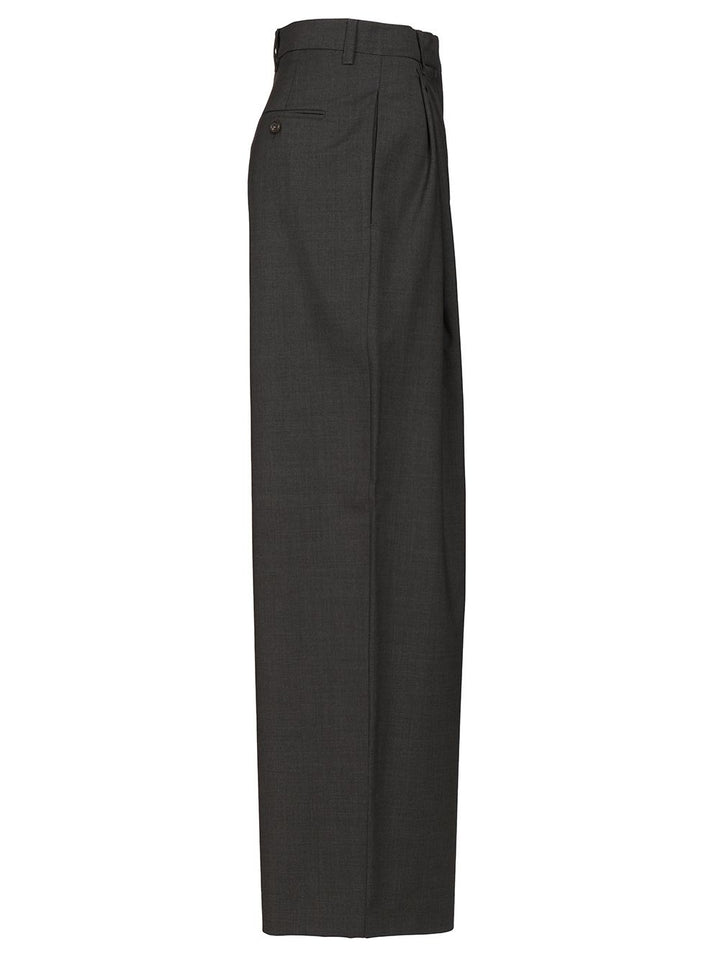 ' S Max Mara Palazzo Trousers - Grey | ee4b56b5932cfd22e1aa57fa533773022d3f748e