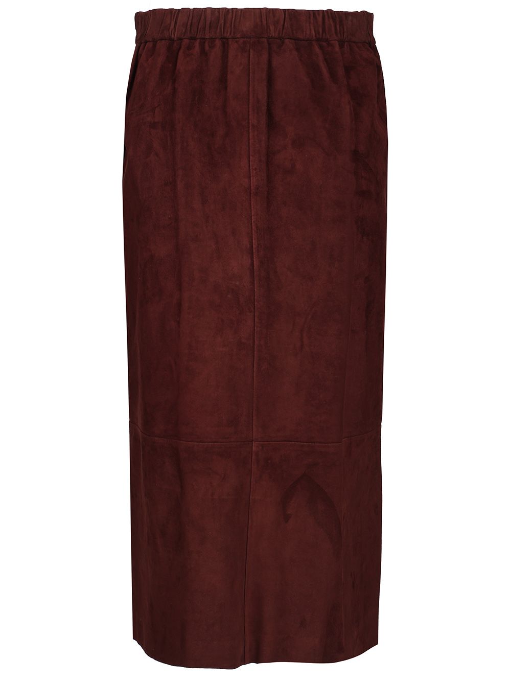 'S Max Mara Suede Longuette Skirt Skirts - Bordeaux | 0bd0e8194b2dfce6c9b8419f857b1ab8ff06cc99