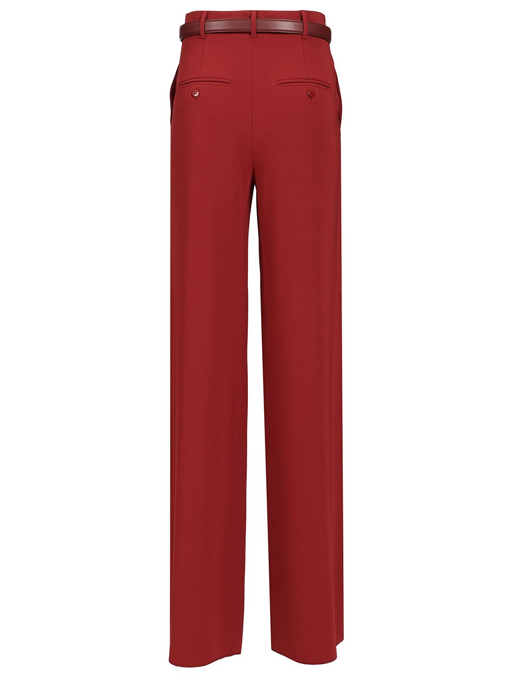 Max Mara Studio Wide Trousers - Bordeaux | 6d591dbec12a7f2bff3a9a5b27556d4ff6ce4c38