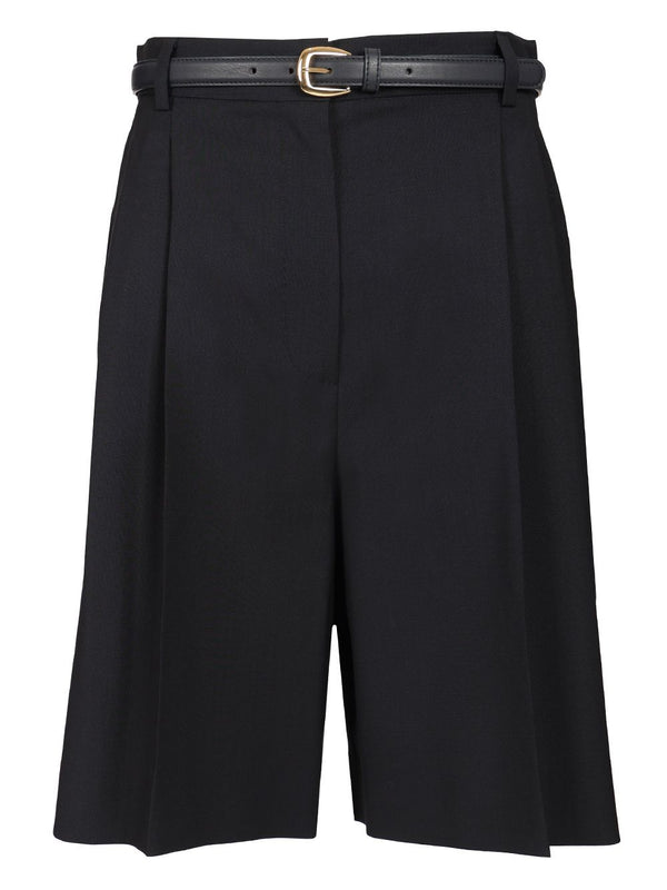 Tailored Bermuda Shorts Trousers Blue