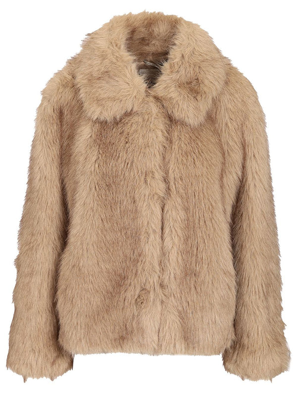 Short Coat Jackets Beige