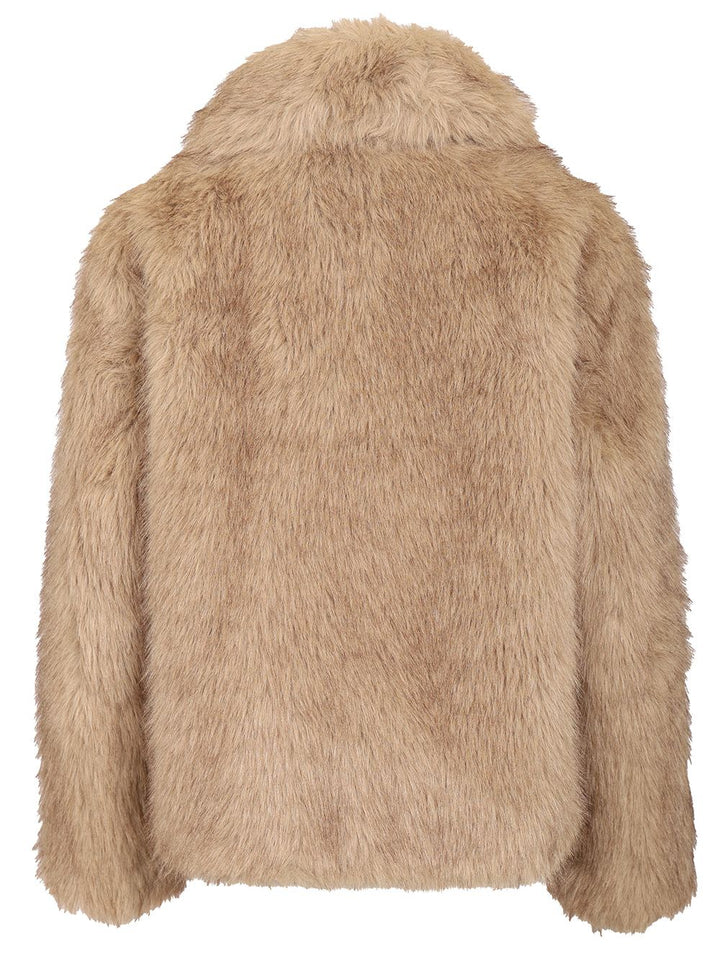 ' S Max Mara Short Coat Coats - Beige | 24cc75da2caf00b9b130dea92e3431501b07f607