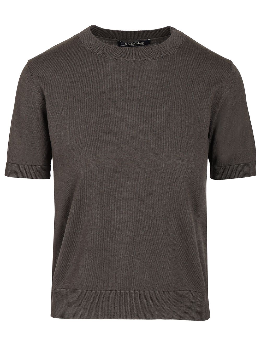 ' S Max Mara Sweater In Cotton, Silk And Cashmere Yarn Knitwear - Grey | 9907dafb5b594ffd46200c68d8de108f7cbffee3