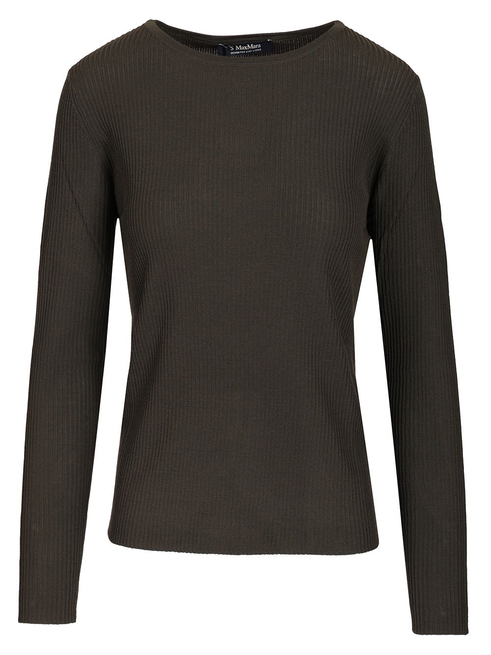 'S Max Mara Long-Sleeved Sweater Knitwear - Green | 79017d79469b03f5567ff18e9a204bc022351f37